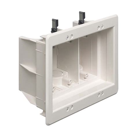 recess electrical box|recessed electrical outlet box.